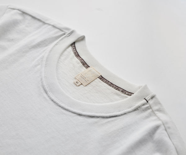 MHD x 久米繊維 SUSTAINABLE+ LINE オーガニックコットン Tシャツ